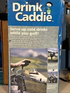 VTG Drink Caddie Golf Club Drink Dispenser Novelty Hidden Cooler 54oz